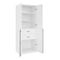 Manhattan Comfort Lee Module Wardrobe 1.0 & 3.0 Closet in White, 2PK 2-WC0013-WH - alternate 10